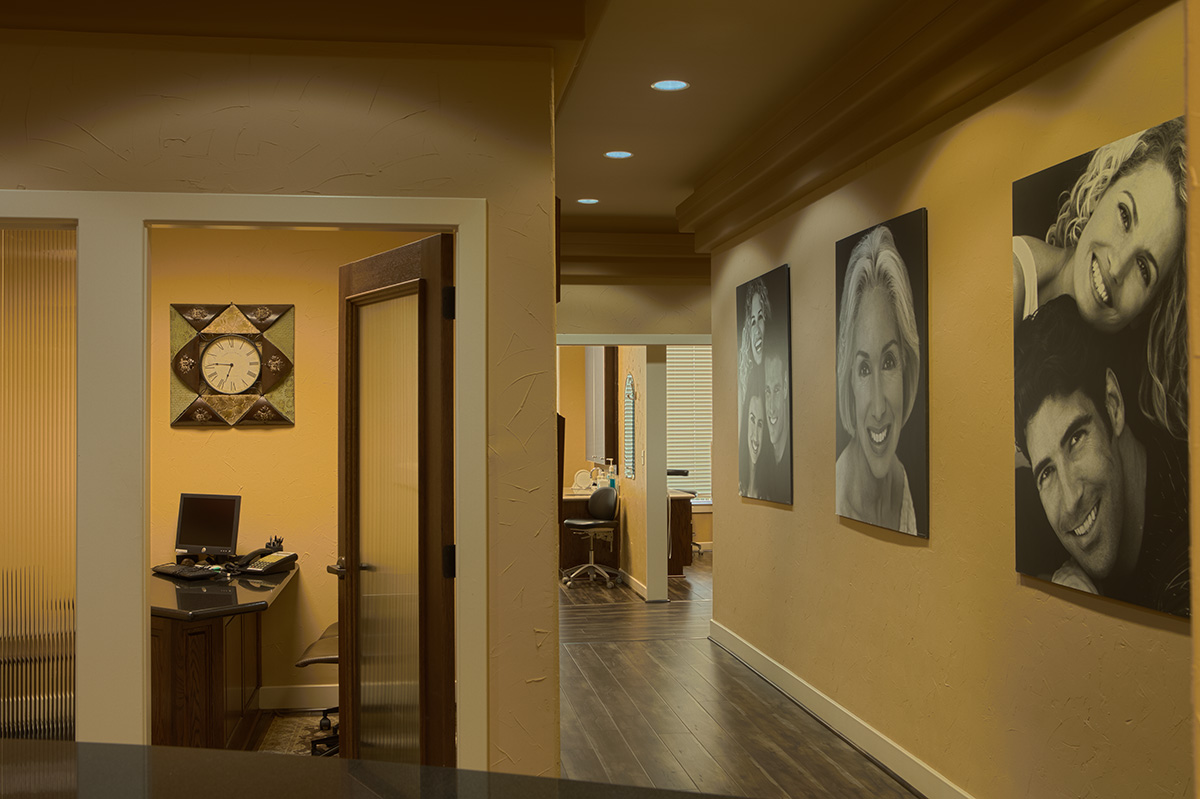 van boeckmann portrait hallway