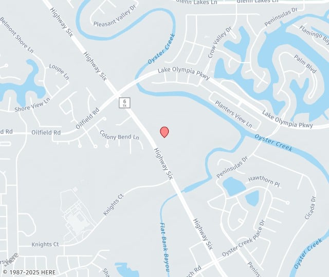 Location Map: 7435 South Highway 6 Missouri City, TX 77459