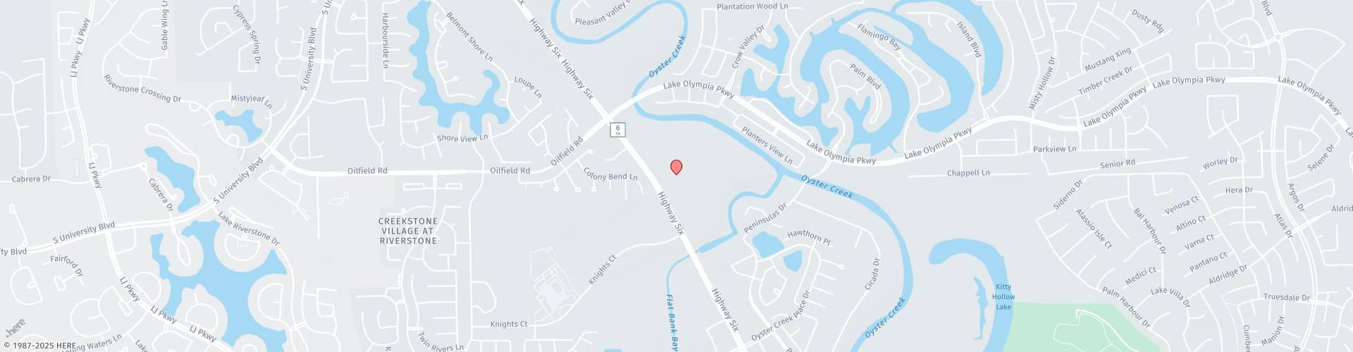 Location Map: 7435 South Highway 6 Missouri City, TX 77459